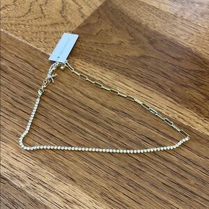 Uncommon James NWT elegant gold and silver necklace